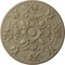 Ekena Millwork Baile Ceiling Medallion (Fits Canopies up to 6"), Hand-Painted Gobi Desert, 31 1/4"OD x 2 1/4"P CM31BAGDF - alternate 1